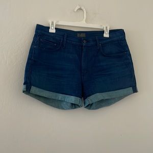 MOTHER jean shorts. Size 30